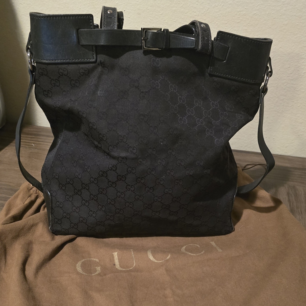 Gucci Black Tote Bag